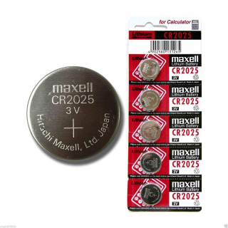 Batéria CR2025 gombíková lítiová, 5ks/blister, MAXELL