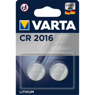 Batéria CR2016 gombíková lítiová, 2ks/blister, VARTA
