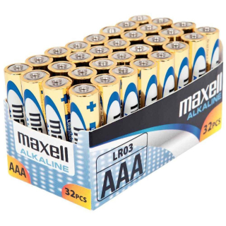 Batéria AAA mikrotužková LR03 alkalická 4ks v balení, MAXELL