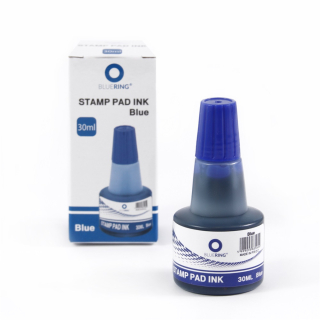 Pečiatková farba 30ml Bluering® modrá