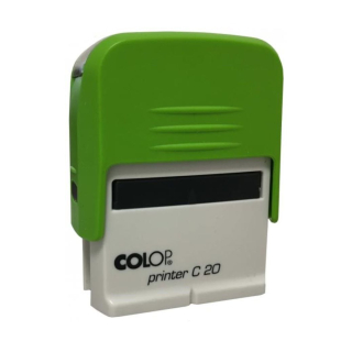 Pečiatka Colop Printer C20, modrá poduška, 14x38mm