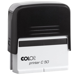Pečiatka 30x69mm Colop Printer C50 poduška čierna