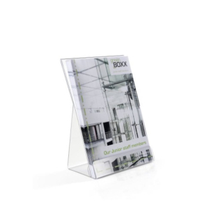Prezentačný stojan A5 transparentný 2ks v balení, Durable