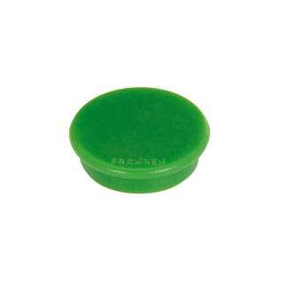 Magnetky okrúhle 24mm, 10ks, zelené, FRANKEN