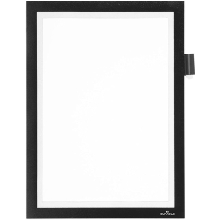 Informačný panel magnetický A4, čierny, Durable DURAFRAME® NOTE