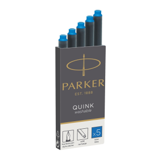 Náplň do plniaceho pera PARKER QUINK S0116240 5ks modrá