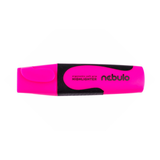 Zvýrazňovač 2-5mm, NEBULO neónovo-ružový