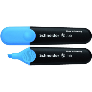 Zvýrazňovač 1-5mm, modrý, SCHNEIDER Job 150