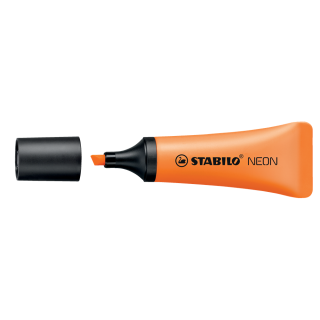Zvýrazňovač 2-5mm, oranžový, STABILO NEON