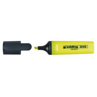 Zvýrazňovač 2-5mm, EDDING 345 žltý