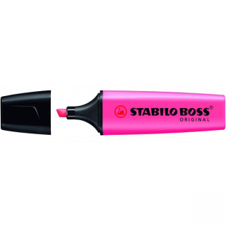 Zvýrazňovač 2-5mm, STABILO BOSS Original ružový