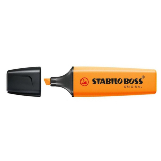 Zvýrazňovač 2-5mm, STABILO BOSS Original oranžový