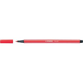 Popisovač 1mm, STABILO Pen 68 karmínovo červený