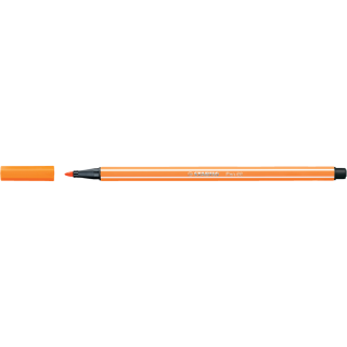 Popisovač 1mm, STABILO Pen 68 oranžový