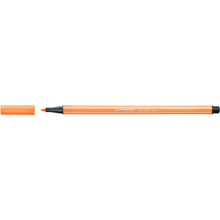 Popisovač 1mm, STABILO Pen 68 neónovo oranžový