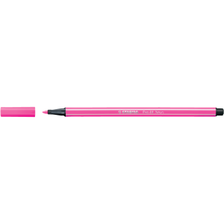 Popisovač 1mm, STABILO Pen 68 neónovo ružový
