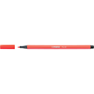Popisovač 1mm, STABILO Pen 68 červený