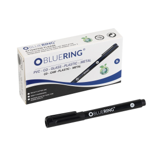 Liner permanentný 0,4mm čierny, Bluering® S