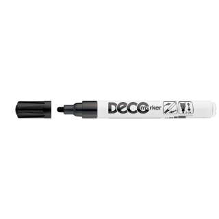 Lakový popisovač ICO DECO Marker čierny