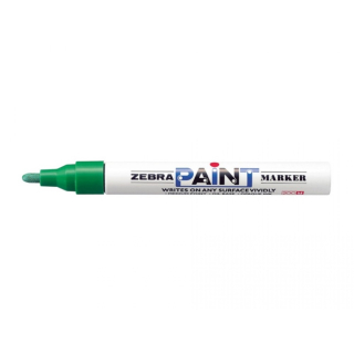 Lakový popisovač ZEBRA PAINT Marker zelený