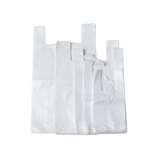 Igelitová taška 280x500mm, 500ks/balenie, biela