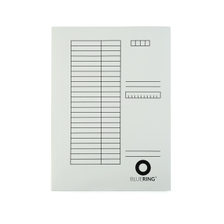 Kartónový obal s chlopňami A4 230g, Bluering® biely