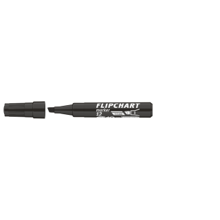 Flipchart popisovač 1-4mm ICO Artip 12 čierny