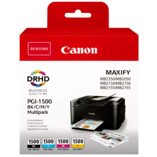 Canon PGI1500 (PGI-1500) BK/C/M/Y MultiPack ORIGINAL