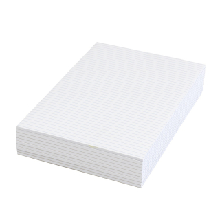 Blok papiera A4 lepený 50 listov, Bluering® linajkový