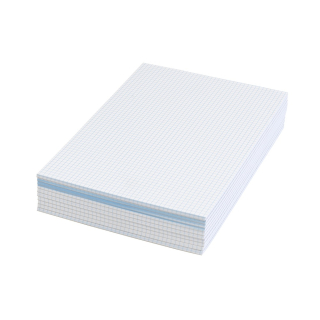 Blok papiera A4 lepený 50 listov, Bluering® štvorčekový