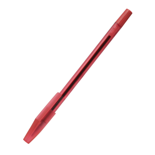 Guľôčkové pero s vrchnákom Bluering® červené