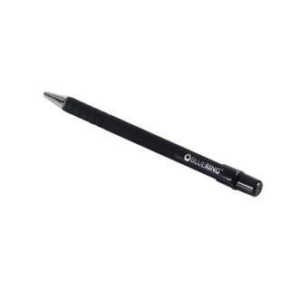Guľôčkové pero klikacie Bluering® X6 čierne