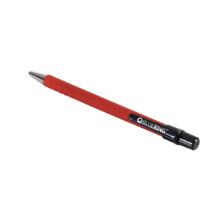 Guľôčkové pero klikacie Bluering® X6 červené