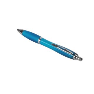 Guľôčkové pero 0,8mm svetlomodré Bluering® BR116 náplň modrá