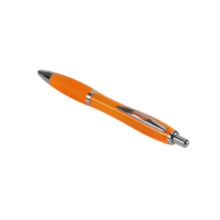 Guľôčkové pero 0,8mm oranžové Bluering® BR116 náplň modrá