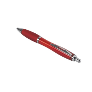 Guľôčkové pero 0,8mm červené Bluering® BR116 náplň červená