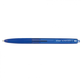 Guľôčkové pero stláčacie PILOT SUPER GRIP G modré