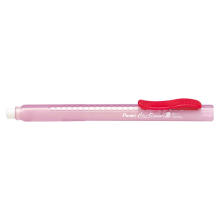 Guma v ceruzke Pentel Clic Eraser ZE11 červená