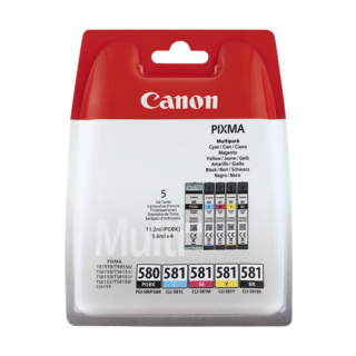 Canon PGI580 + CLI581 (PGI580PGBK + CLI-581BKCMY) MultiPack ORIGINAL