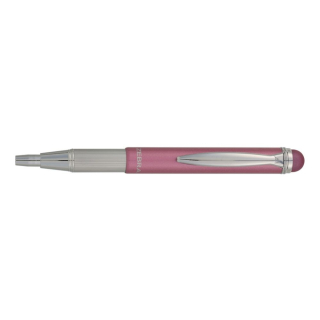 Guľôčkové pero ružové teleskopické a dotykové ZEBRA Stylus náplň modrá