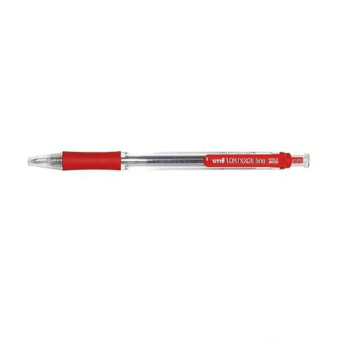 Guľôčkové pero 0,3mm UNI SN-101 červené