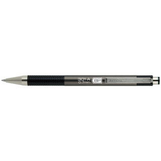 Guľôčkové pero 0,7mm antracitové ZEBRA F-301A náplň modrá