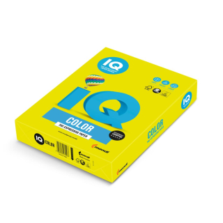 Farebný kopírovací papier A4 80g 500ks, IQ Neon Yellow