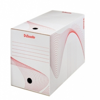 Archívny box 150mm Esselte bielo-červený