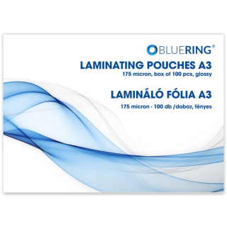 Laminovacia fólia A3 175mic 100ks lesklá, Bluering®