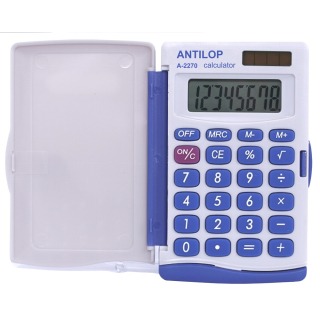 Kalkulačka vrecková, ANTILOP A-2270