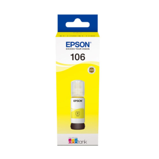 Epson T00R4 (C13T00R440) ecoTANK 106 Yellow ORIGINAL (70ml)