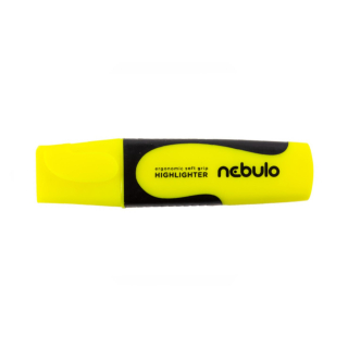 Zvýrazňovač 2-5mm, NEBULO neónovo-žltý