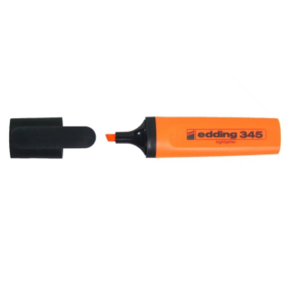 Zvýrazňovač 2-5mm, EDDING 345 oranžový