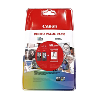 CANON PG-540L/CL-541XL (PG540L/CL541XL) MultiPack ORIGINAL + PhotoPaper GP501